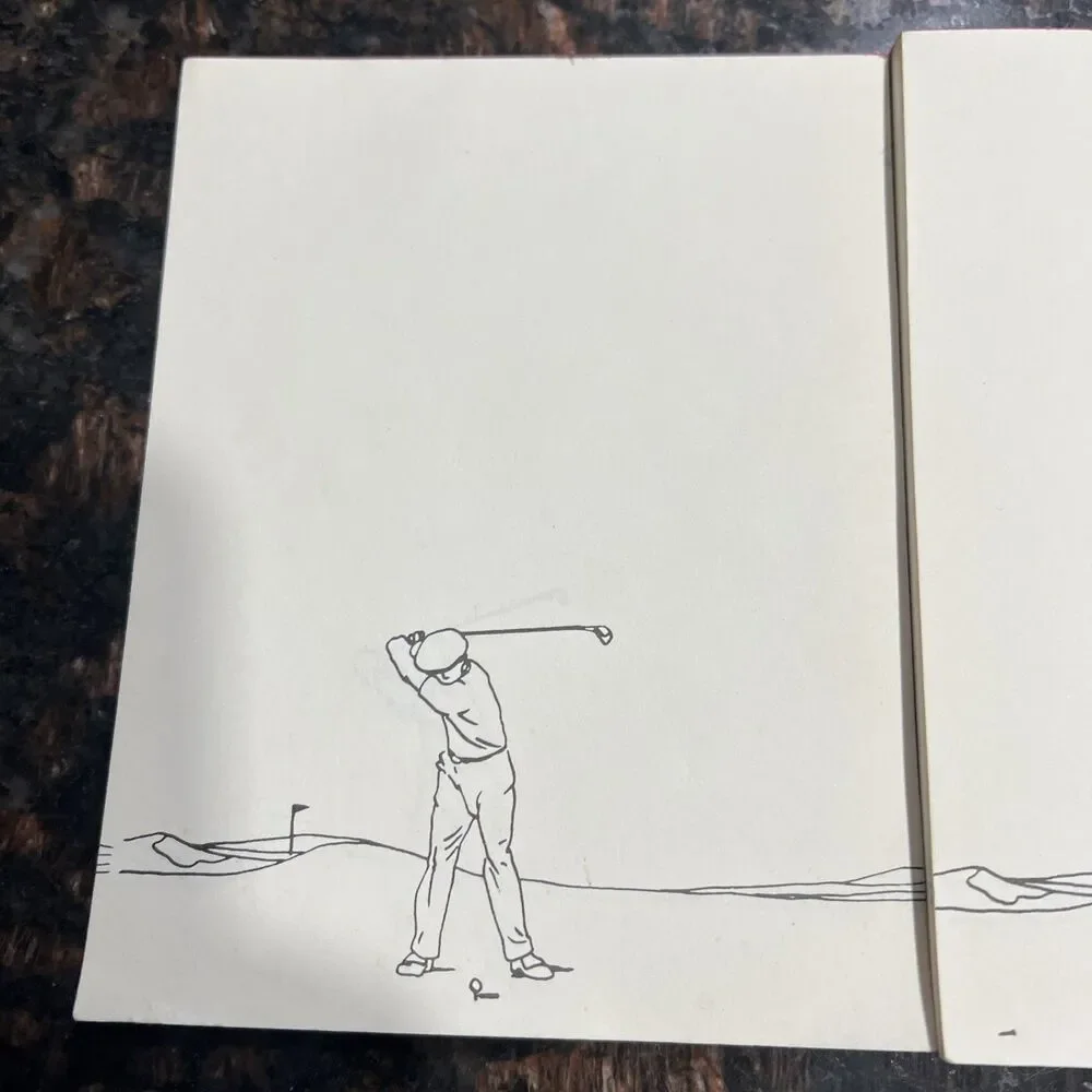Vintage︱Golf Note Pad︱4 x 5.5